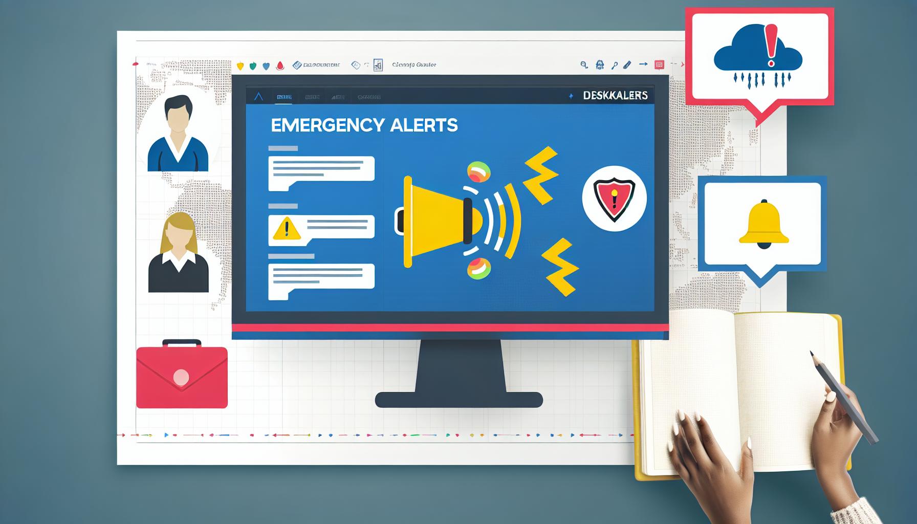 DeskAlerts use case guide leveraging emergency alerts for enhanced safety and communication