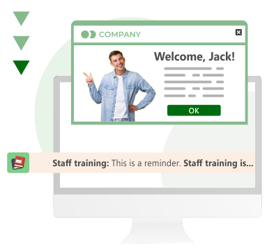 Ensure training and onboarding