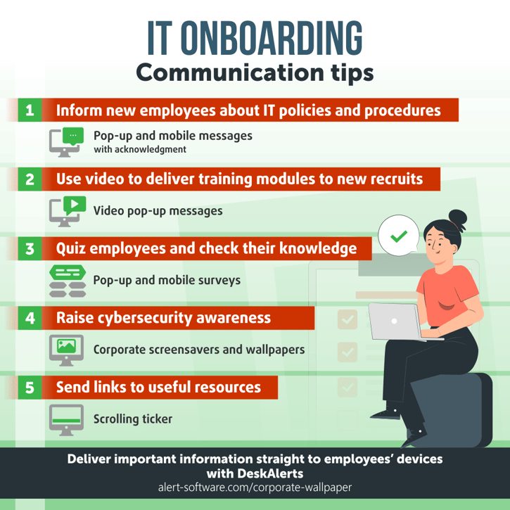 it onboarding process for new employees