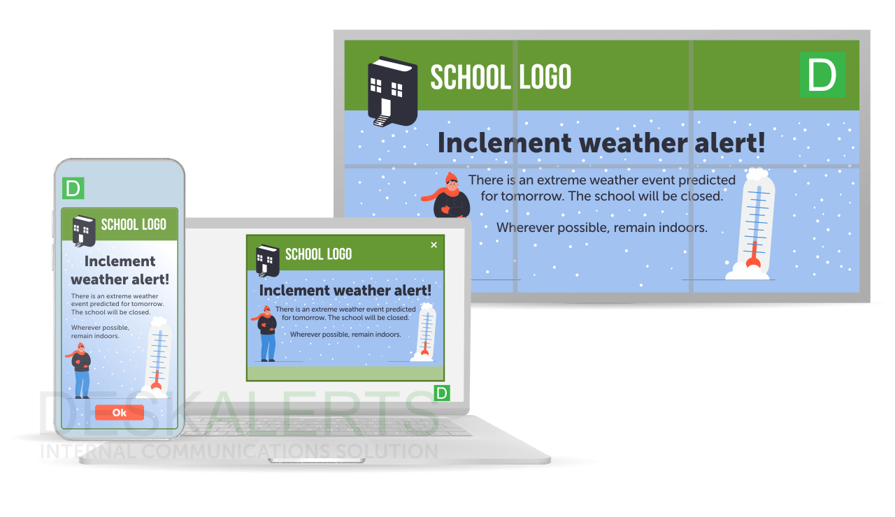 School Alert System – 5 Emergency Message Templates | DeskAlerts