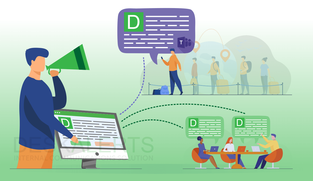 Microsoft teams for internal communications